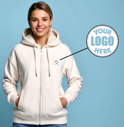 Custom zip-up